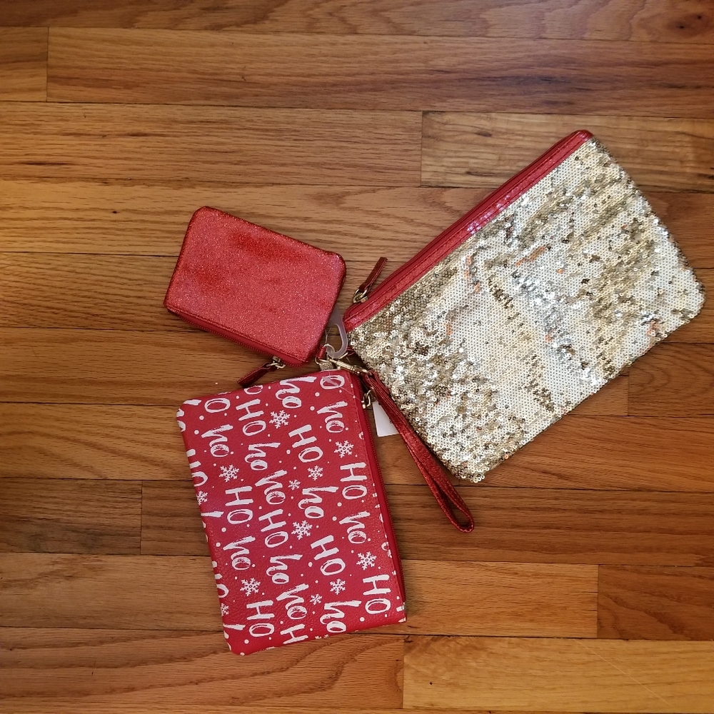 Christmas makeup bag set